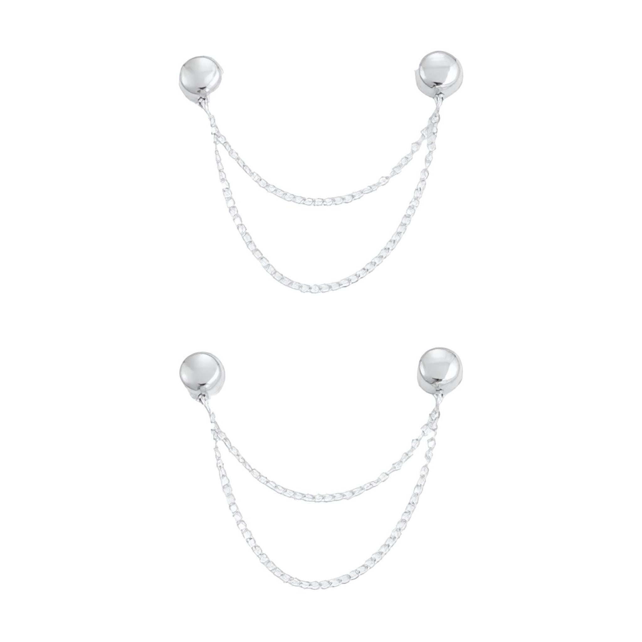 Magnetic Clothing Clips with Chain (2pcs)
