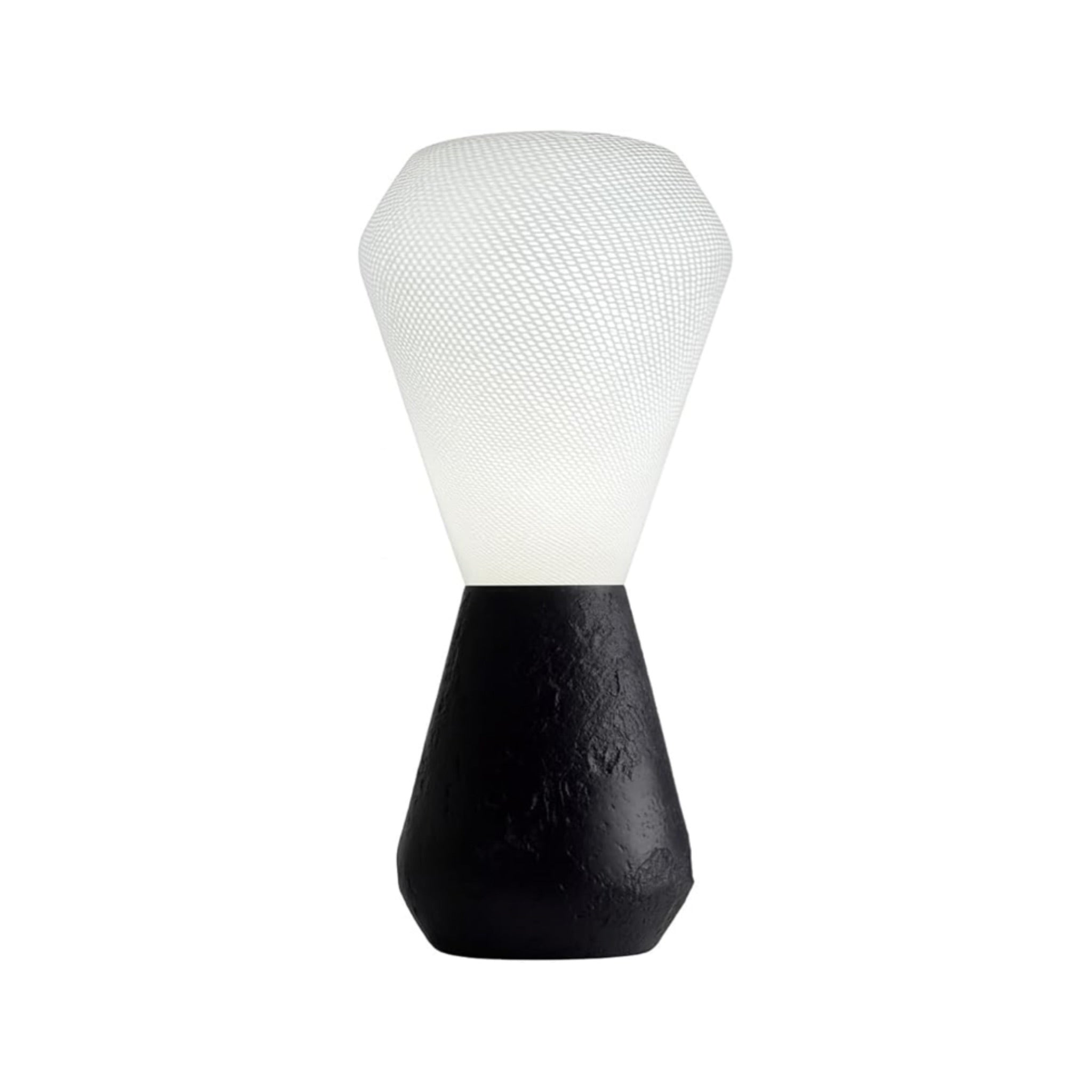 stone textured desk lamp