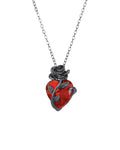 Gothic Rose Red Love Necklace