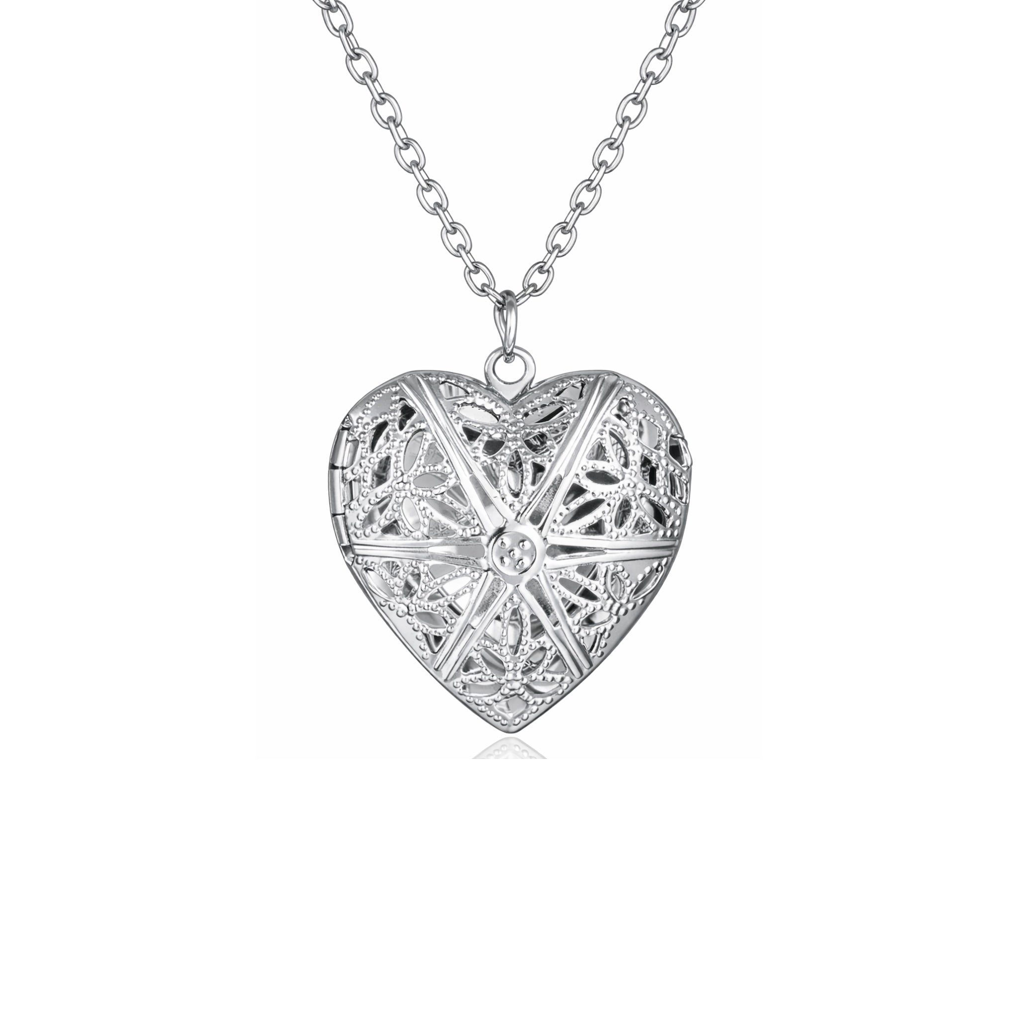 Heart Shaped  Opening and Closing Photo Box