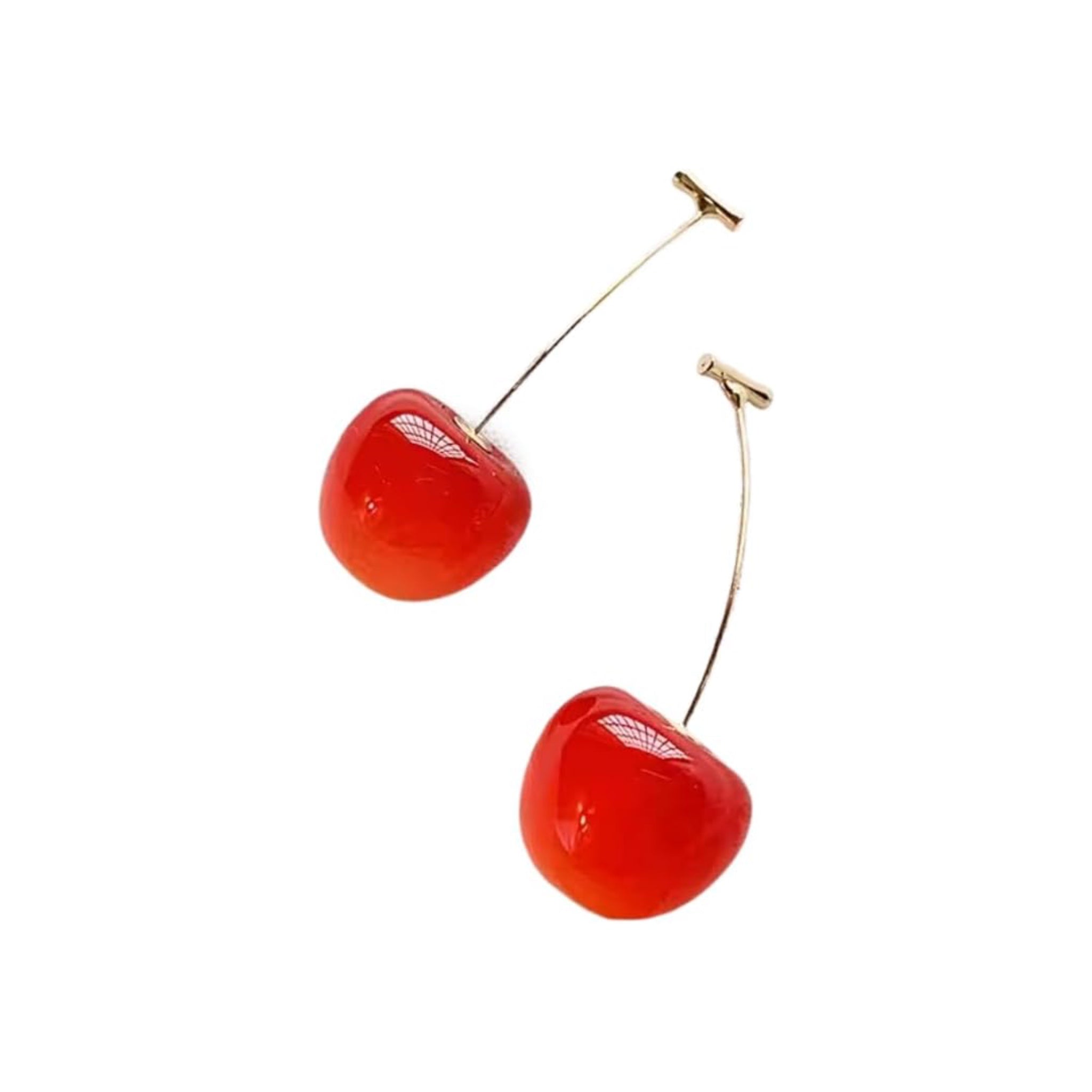 Sweet Cherry Drop Dangle Earrings,