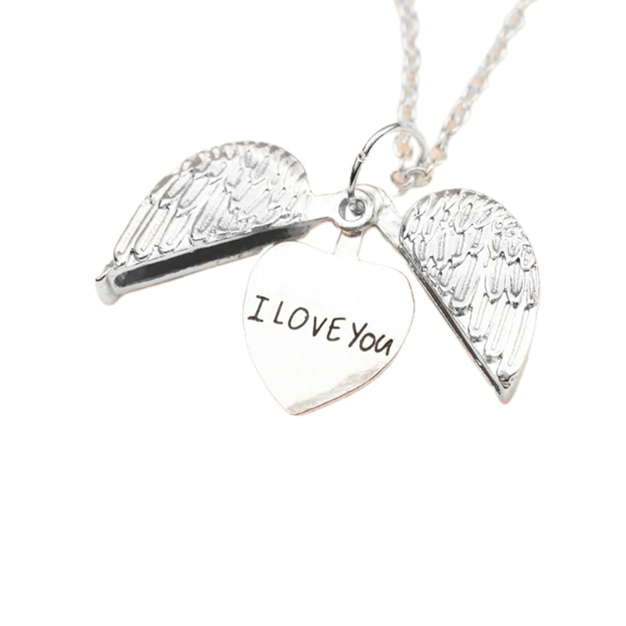 Trendy Heart Angel Wings