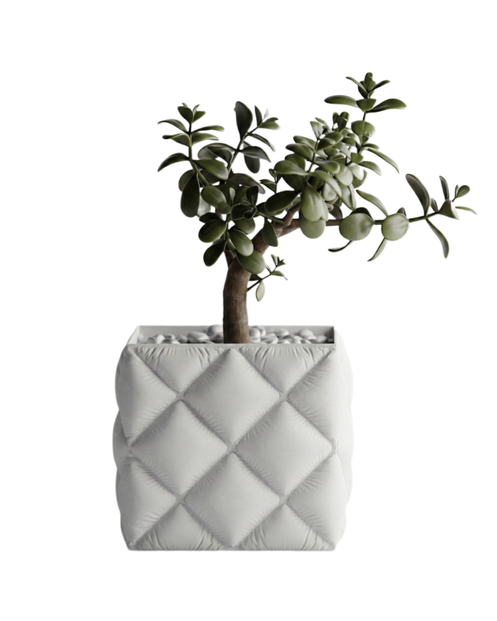 Puffer Style Plant Pot